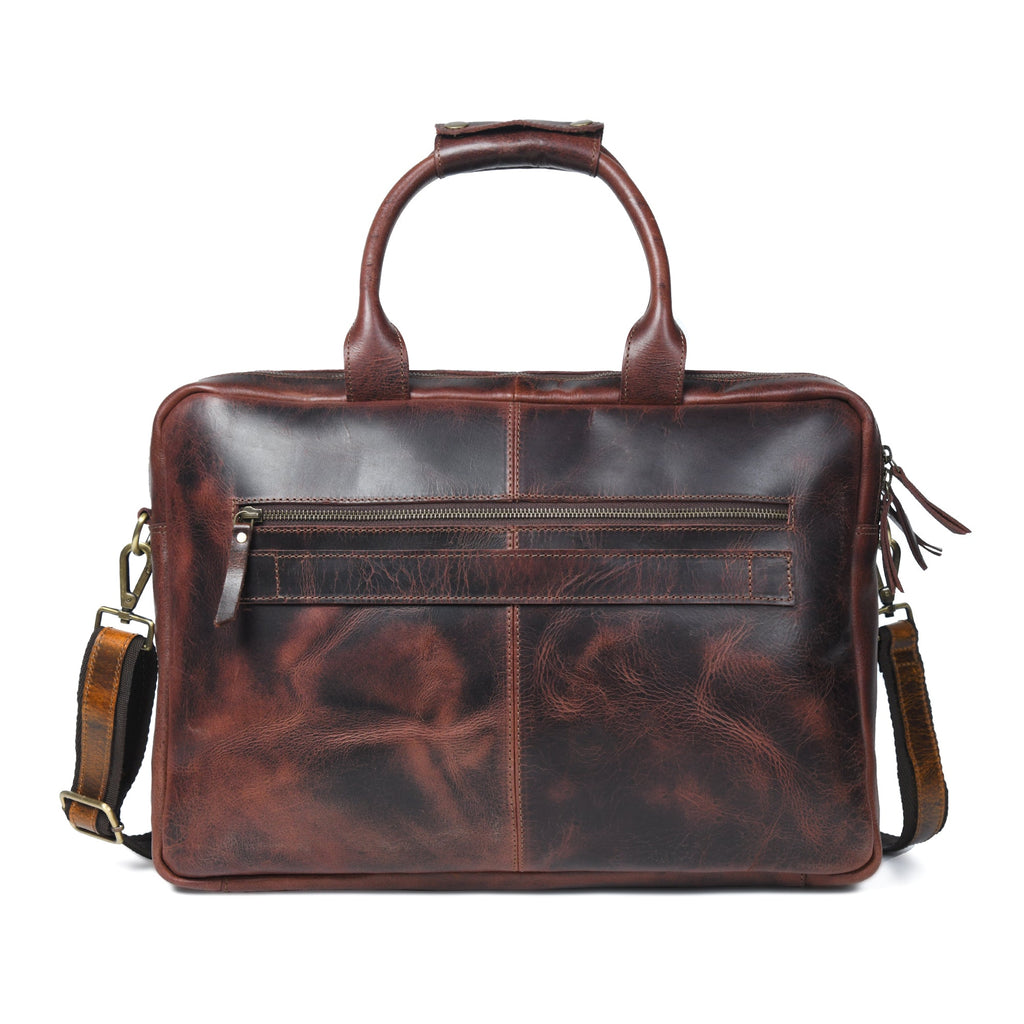 Buffalo Leather Messenger Bag