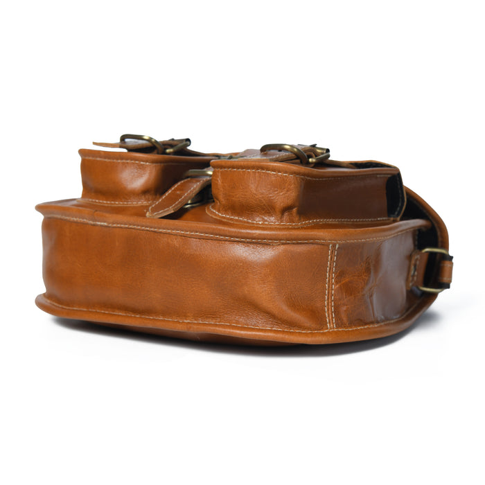 Buffalo Leather Messenger Bag